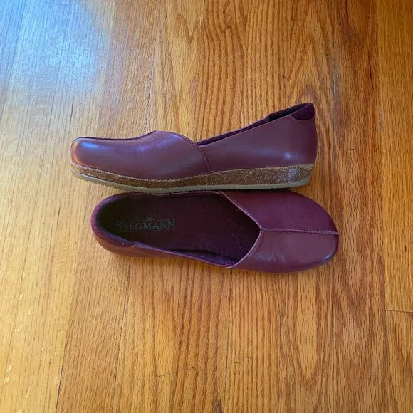 Stegmann Women's Liesl Leather Skimmer Shoes Size 9 - Picture 4 of 6